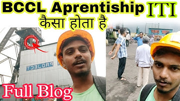 ITI Apprenticeship Training| Bccl moonidih dhanbad | Wj area | #bccl #Aprenticeship| coal india blog