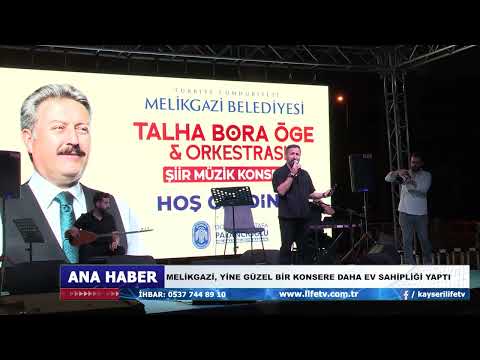MELİKGAZİ, YİNE GÜZEL BİR KONSERE DAHA EV SAHİPLİĞİ YAPTI