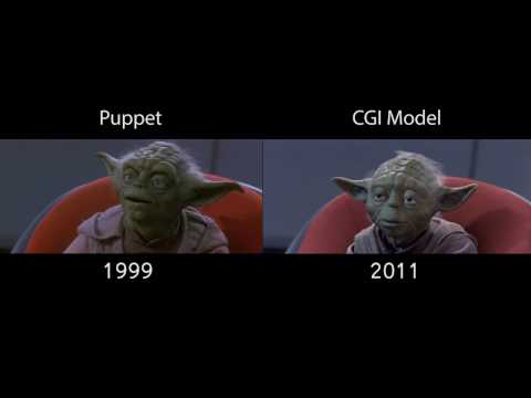 Yoda Comparison - The Phantom Menace