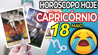 EU NUNCA VI ALGO ASSIM❗️😭 APAGUE DA SUA VIDA ❌ Capricórnio ♑ 18 Maio 2024 Horoscopo do dia de hoje ♑