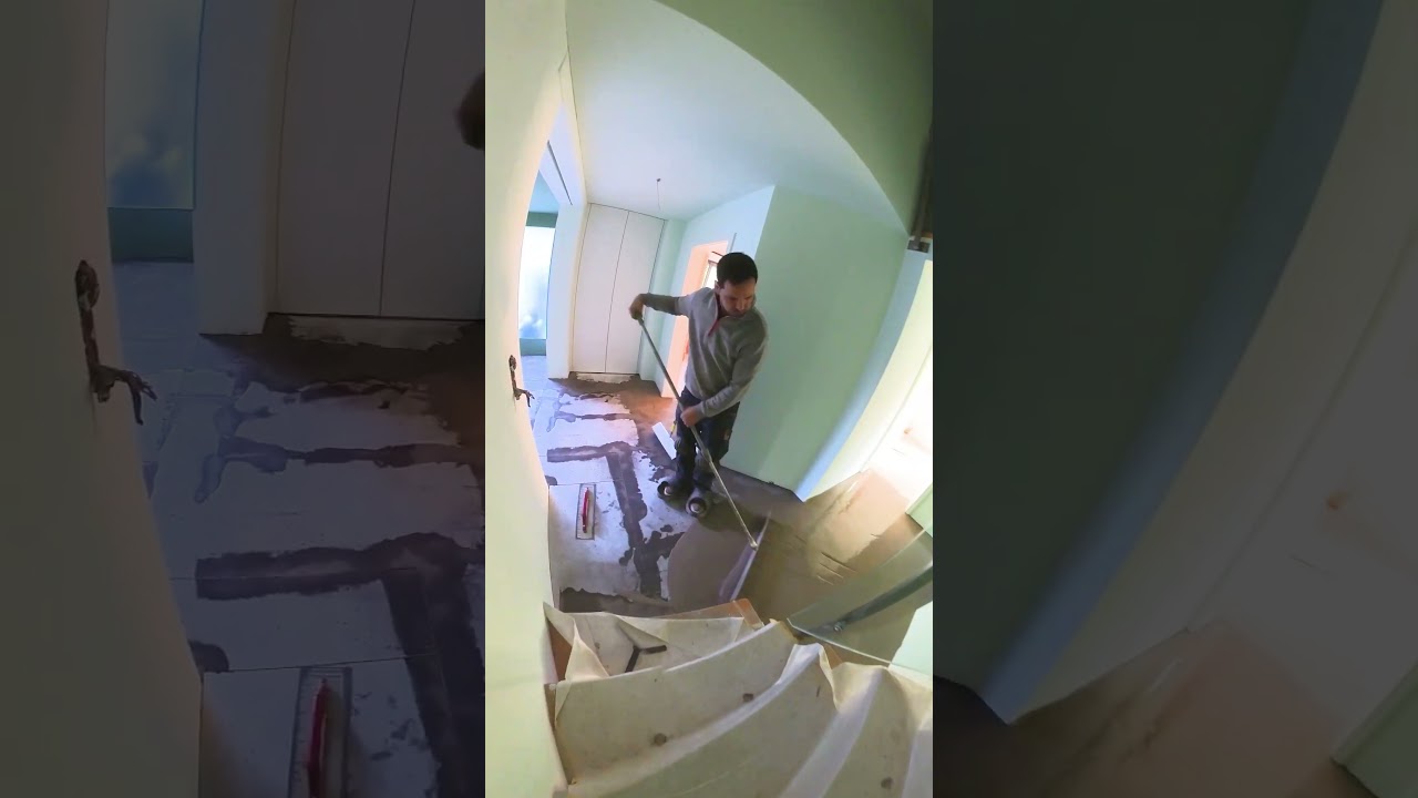 Square Hardwood Floor Timelapse🤩 