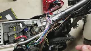 TW200 Wiring: GPS, Blackout lights and more