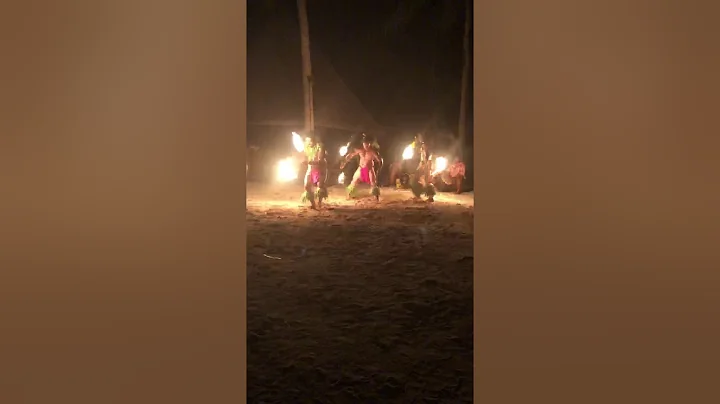 Tahiti fire dance