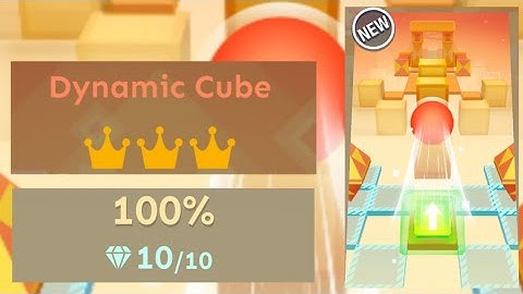 Rolling Sky Level 41 Dynamic Cube in v 3.2.2.1