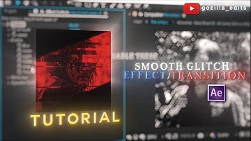 My Cross Glitch Effect/Transition | After Effects Tutorial