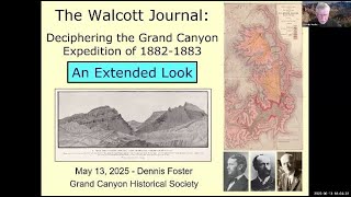 The Walcott Expedition of 1882-1883:  An Extended Look - Dr. Dennis Foster