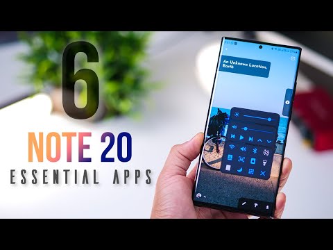 Galaxy Note 20 - 6 Essential Apps You Must Have!