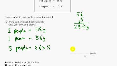 Edexcel GCSE Maths Modular Higher Unit 2 -  Nov 2012 - Q2ab