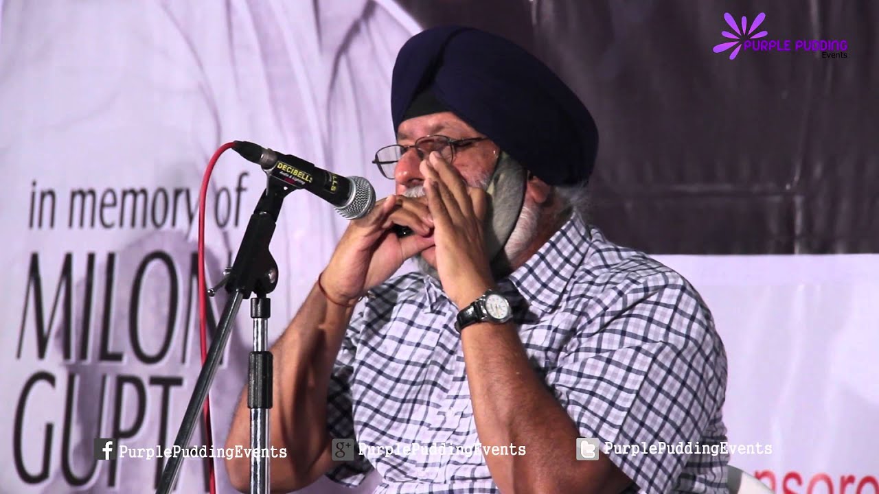 Indian Harmonica Day Celebration 2015 Inderjit Singh Soni Mausam ashiqana YouTube