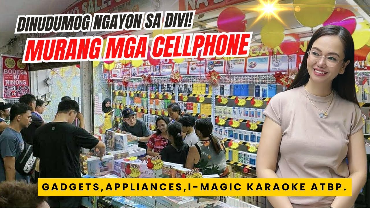Mapaparami ka ng Bili ng CELLPHONE Dito! / Meron ding TABLET, SMART TV, KARAOKE, atbp