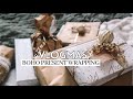 vlogmas | WRAP PRESENTS WITH ME | Easy Gift Wrapping DIY + What i Got my Family for Christmas ♡