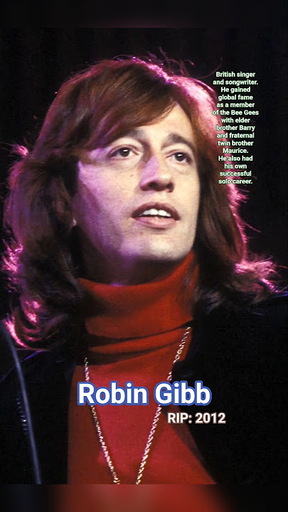 #robingibb #beegees #hitsong #70s #80s #music #song #topsongs #beegeessongs #oldies #nostalgia #top