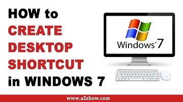 How to Create Desktop Shortcut in Windows 7