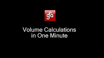 GFA - Volume Calculations in One Minute