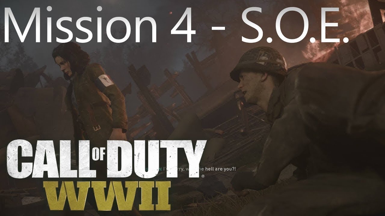 Call Of Duty WW2 Gameplay Walkthrough Part 4 S O E Train Chase Campaign PS4 YouTube call-of-duty-ww2-gameplay-walkthrough-part-4-s-o-e-train-chase-campaign-ps4-youtube