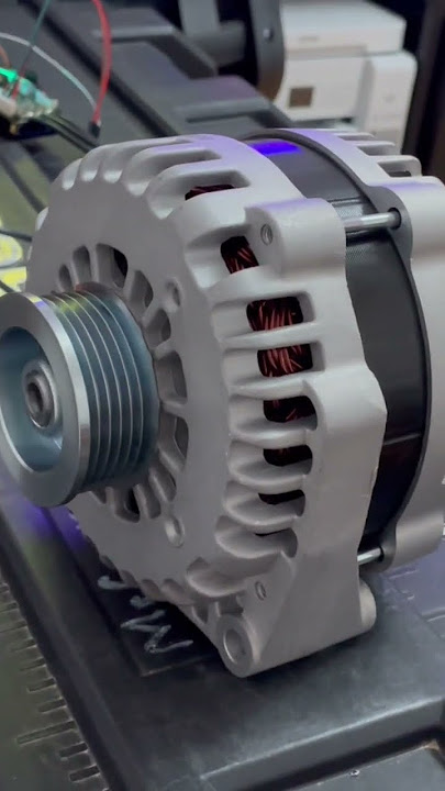 DIY Alternator to Motor Conversion | Bench Testing
