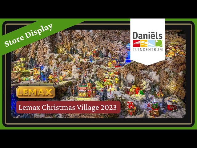 Villages de Noël miniatures Lemax 2020 - Truffaut 