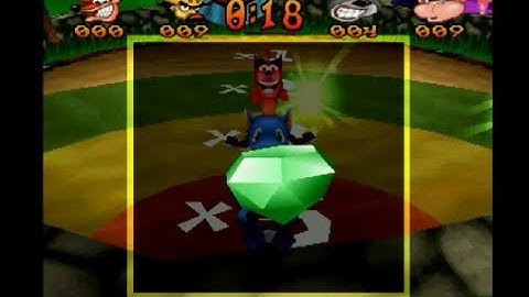 Crash Bash PS1 Green Gem Challenges