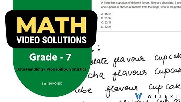 Grade 7 Mathematics Videos - Maths Data Handling, Statistics and Probability Video - Set 1604904650