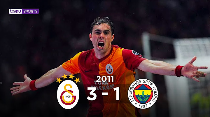 Galatasaray 3 - 1 Fenerbahçe | Maç Özeti | 2011/12