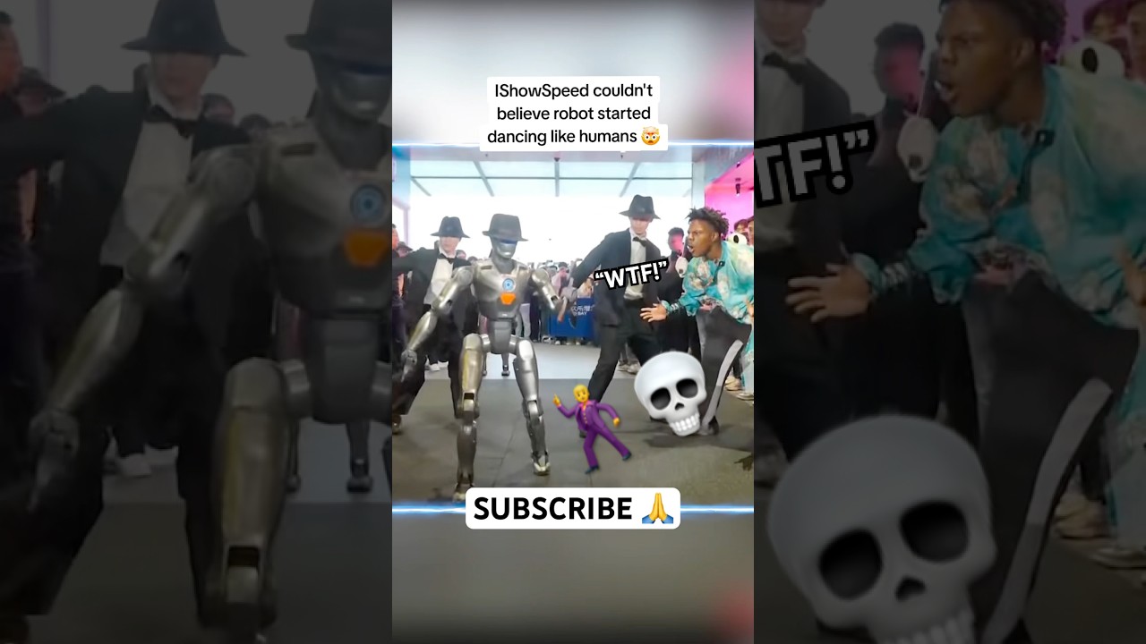 iShowSpeed couldn’t believe ROBOT started DANCING like HUMANS in China 🇨🇳💀🤣