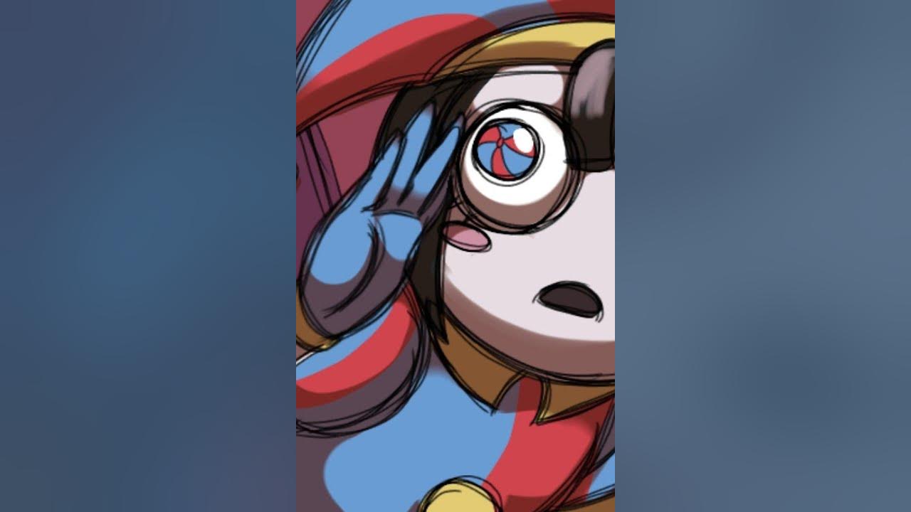 Pomni drawing timelapse youtube