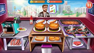 Crazy Burger Recipe Cooking Game Chef Stories - New Level Gameplay Android, iOS screenshot 3
