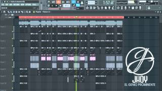 Nicky Jam - Hasta El Amanecer (Instrumental) (Fl studio Remake)