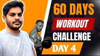 Day 4 | 60 days workout challenge ?| Rs Village Vlog