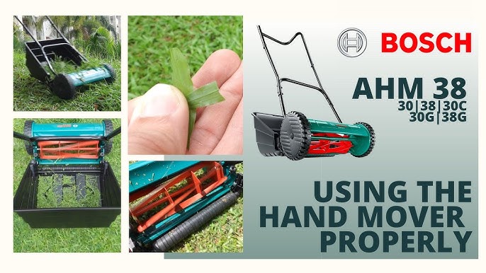 Bosch DIY Manual Garden Lawn Mower AHM 38G 