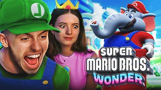 ON TESTE EN EXCLU SUPER MARIO BROS WONDER 😍 (le jeu est incroyable)