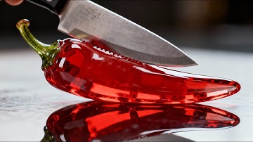 AI ASMR 🧊 PURE SATISFACTION: Cutting Clear Glass Blocks & Gel Cubes | Tingly ASMR Sounds #asmr