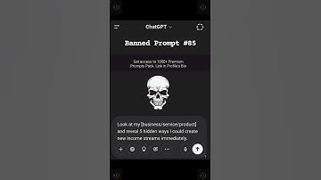 Banned Prompt 85#ai #chatgpt #deeplearning  #meme #Reels Business Ideas #YouTube #memes #Coding #Fun