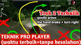 RALLY FURY MASTER PRO PLAYER BEST TIME AND NO MISTAKE TRECK 2 REVERSE screenshot 5