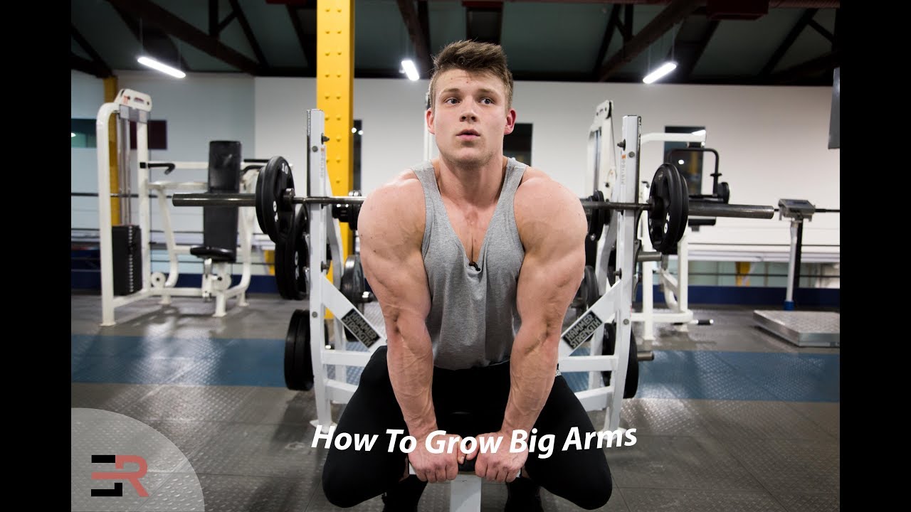 How to grow bigger arms - YouTube