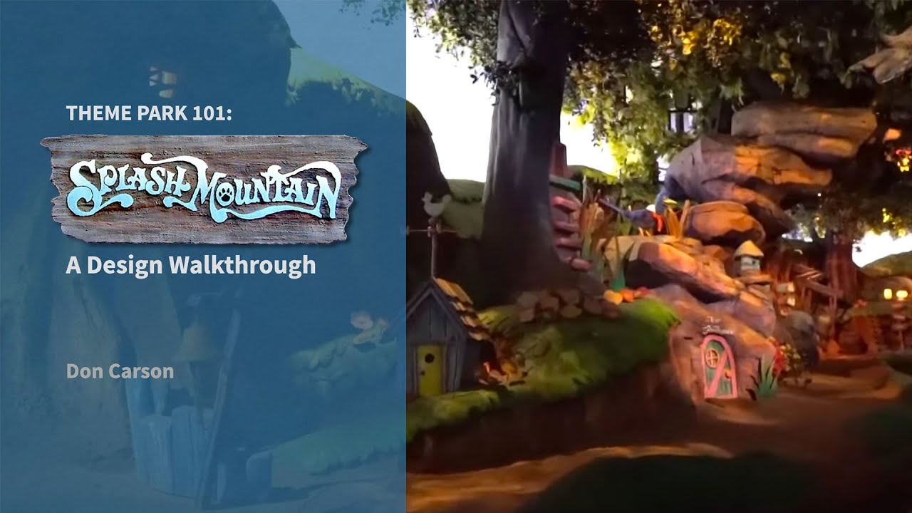 WDW Splash Mountain with Commentary