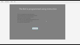 Escape Bot game in Java JavaFx using OOP concepts screenshot 1