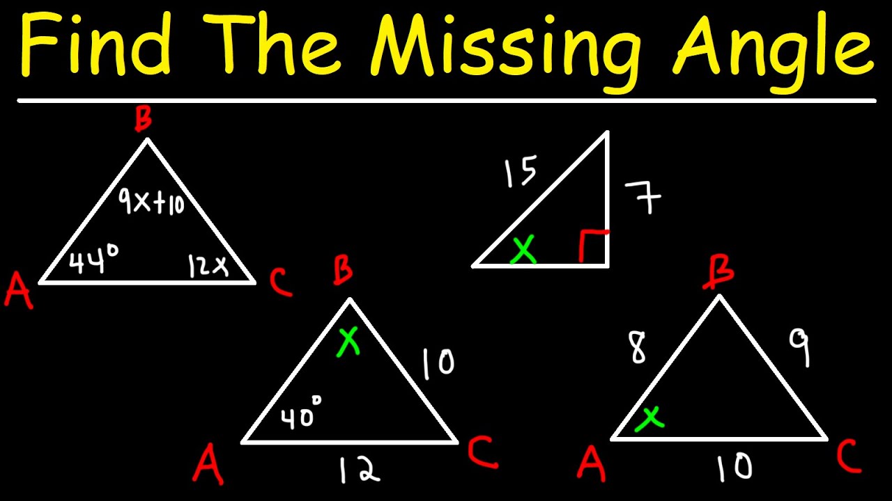 Introducing Angles in a Triangle