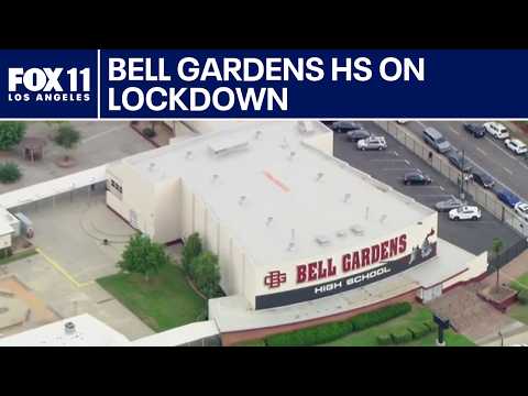 Students evacuated at Bell Gardens High School