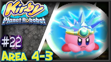 Kirby Planet Robobot (100%) Area 4-3: Gigabyte Grounds [22]