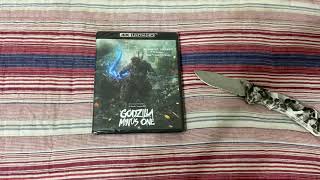 Unboxing Godzilla Minus One 2023 For 4K Ultra Hdblu-Ray Bonus Disc 112424
