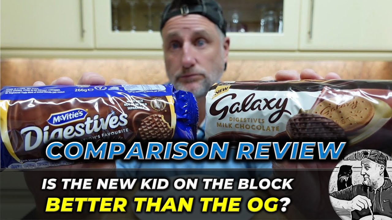 Comparison | Milk Chocolate Digestives | McVities v Galaxy Review