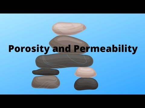 Earth Science- Measuring Permeability and Porosity of Rocks