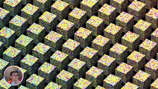 Скрынник смотрит: Я ПОСТРОИЛ БУКВАЛЬНО ВСЁ Minecraft | Blucubed перевод
