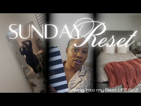 Walking into My Best Life Ep.2 | Sunday Reset 2025| Vitamins | Cleaning | Planning my Week | Routine