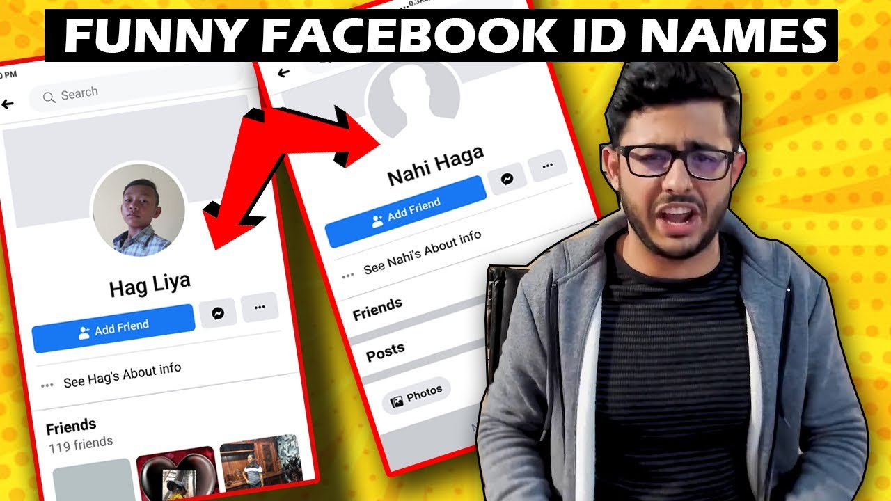 FUNNY FACEBOOK ID NAMES 2020 XMART SHOW - YouTube