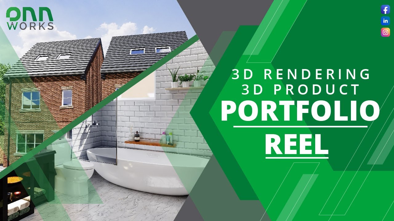 Portfolio 3D Rendering and Product Reels Design and Development - YouTube