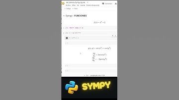 🐍✨ Descubre el Encanto de SymPy: Crea Funciones Matemáticas en Python