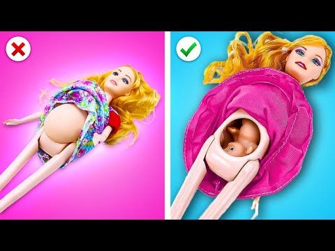 Muñeca RICA VS Muñeca POBRE | ¡Transformaciones Extremas Usando Manualidades por Kaboom Zoom!