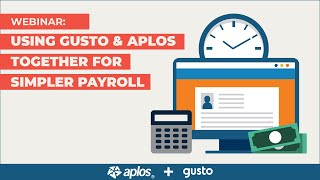 Full Webinar: Using Aplos and Gusto Together for Simpler Payroll Guide